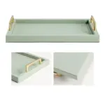 Leather Storage Tray Desktop Home Decorate Table Organizer Plate for Food Tea Cosmetics Jewelry Sundries Tray d331523d d4ab 4492 8d82 6ff00cf27e91