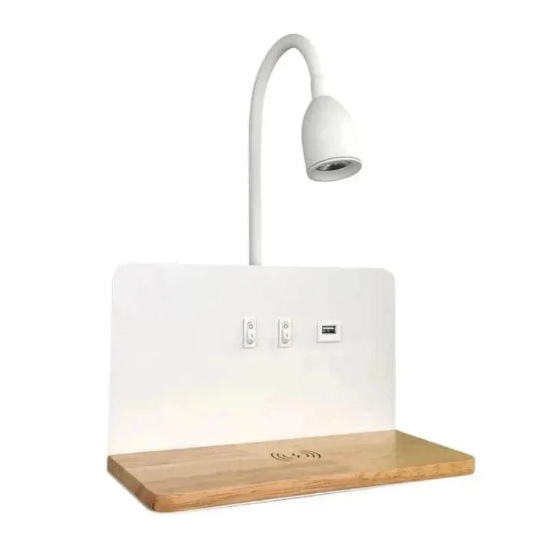 Led Houten Draadloos Opladen Wandlamp Usb Socket Draaibare Lampkop Met Schakelaar Indoor Bed Woonkamer Studie Verlichting.jpg 640x640 D562d548 701e 4b06 Bd3d 6a403a442de5
