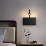 Led Houten Draadloos Opladen Wandlamp Usb Socket Draaibare Lampkop Met Schakelaar Indoor Bed Woonkamer Studie Verlichting 84b85ae6 9cb0 4f42 ac5b 86fab54efca4