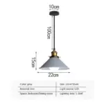 Led Industri le Stijl Hoorn Hanglamp Retro Restaurant Bar Commerci le Verlichting Meerkleurige Lampenkappen Huis Keuken.jpg 640x640 eb392064 8627 4bd7 b4c5 7f173774dc50
