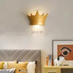 Led-Kroon-Nachtkastje-Licht-Slaapkamer-Kinderkamer-Wandlamp-Moderne-Woonkamer-Achtergrond-Restaurant-Muur-Schans Led Kroon Nachtkastje Licht Slaapkamer Kinderkamer Wandlamp Moderne Woonkamer Achtergrond Restaurant Muur Schans
