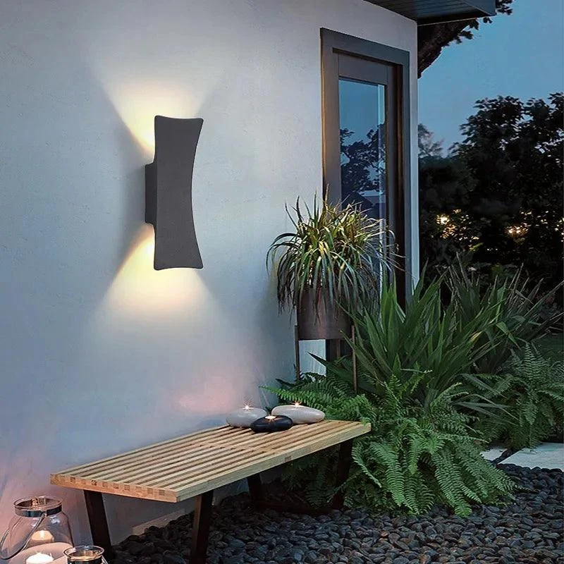 Led Lights Moderne Outdoor Waterdichte Wandlampen Aluminium Zwart Wit Wandlampen Indoor Outdoor Buitenmuur Verlichtingsarmaturen 07dfaada E965 49e0 8a4d 84c973880259