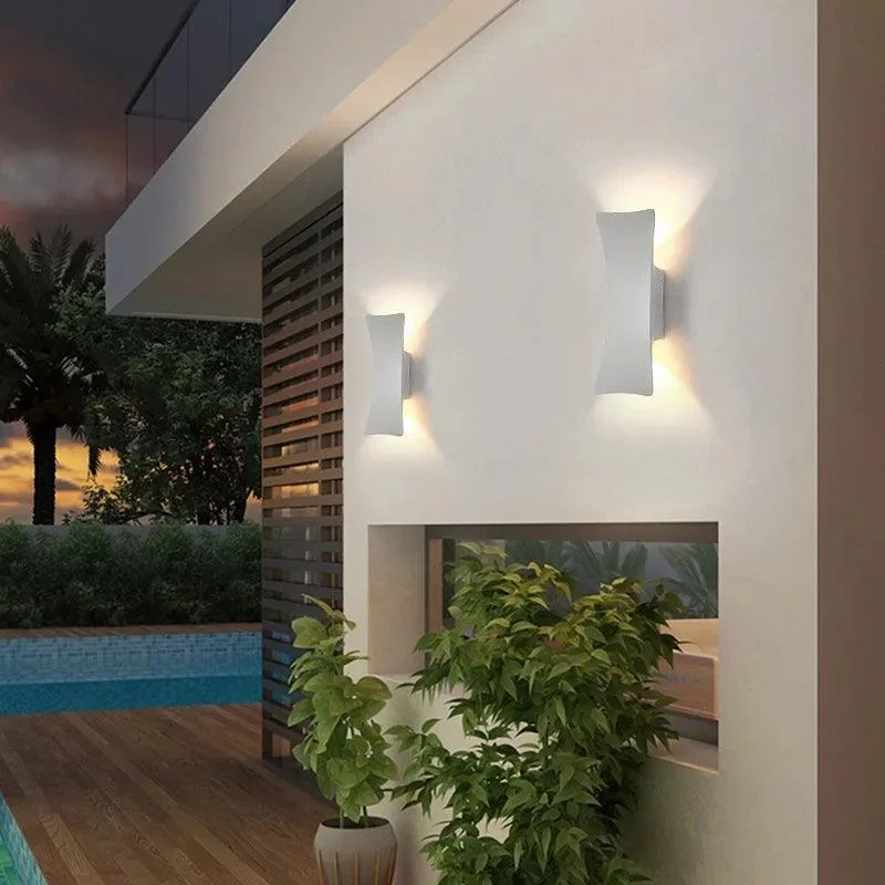 Led Lights Moderne Outdoor Waterdichte Wandlampen Aluminium Zwart Wit Wandlampen Indoor Outdoor Buitenmuur Verlichtingsarmaturen 33510749 1bd1 4bf9 A963 55fa11b27690