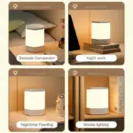 Led Nachtlampje Usb Oplaad Lamp Nacht Voeding Verlichting Menselijk Touch Control Licht Voor Slaapkamer Nachtkastje Verlichting 040df544 caff 4d56 8593 91aac128fa0a