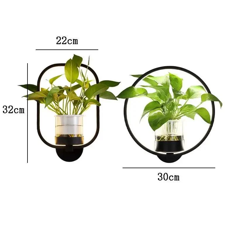 Led Plant Wandlampen Restaurant Gangpad Indoor Decor Verlichtingsarmaturen Huis Woonkamer Glas Water Begeleidende Planten Muur Sconc 5ba14a87 E6f5 422b 8d4a F3e0c9ed5684