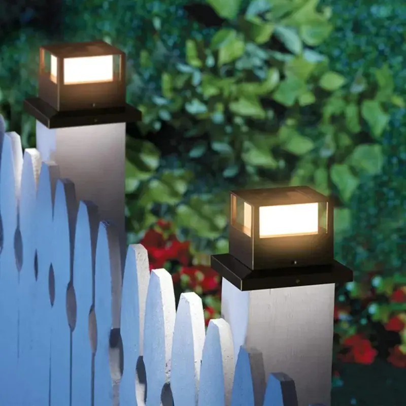 Led Solar Column Light Post Deck Lamp Outdoor Waterdichte Villa Tuin Decor f24be3da eff6 44f3 a27b ffa724989a61