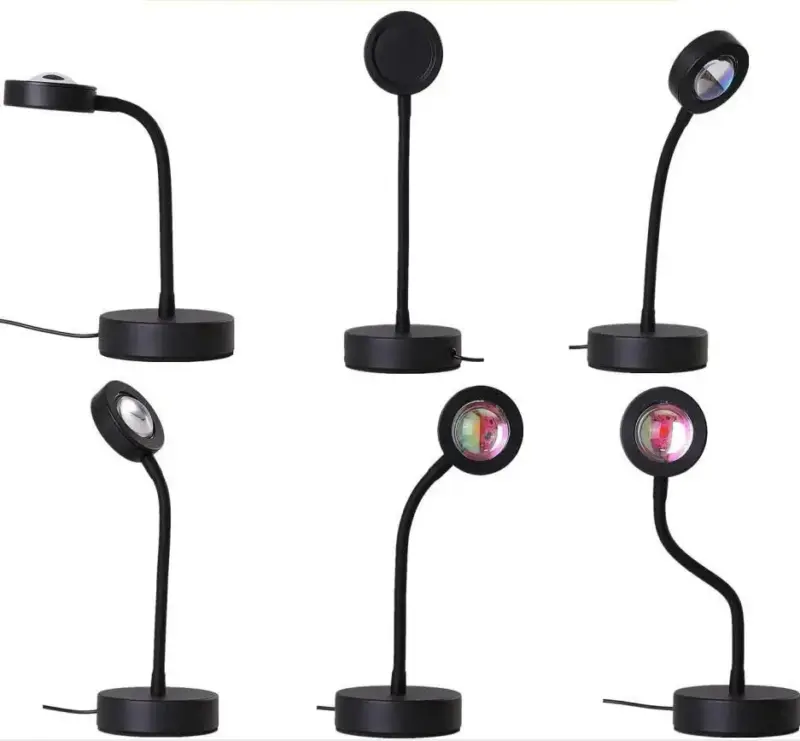 Led Zonsonderganglamp Nachtlampjes Usb Projector Verjaardagsfeest Decoratie Sfeerverlichting Voor Slaapkamer Woonkamer Muur Fotografie a5a9e772 2f35 4e42 bc8c 2ac0e96ef0fc