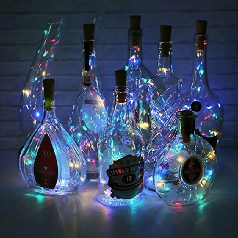 Led Bottle Light Cork Night Light DIY Decor tag1