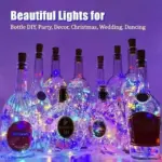 Led Bottle Light Cork Night Light DIY Decor tag1