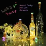 Led Bottle Light Cork Night Light DIY Decor tag1