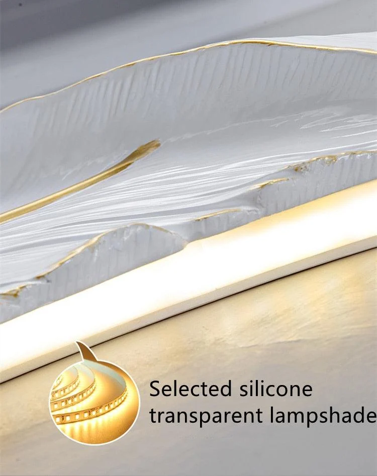 Led Feather Wall Lamp -  - #tag1#
