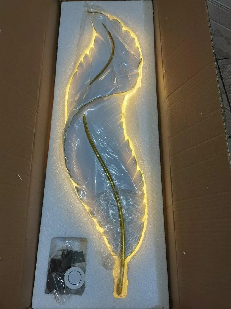 Led Feather Wall Lamp -  - #tag1#