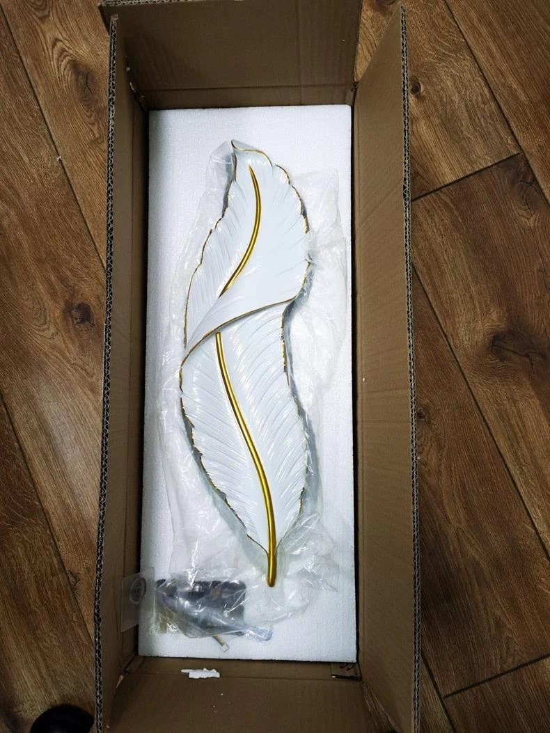 Led Feather Wall Lamp -  - #tag1#