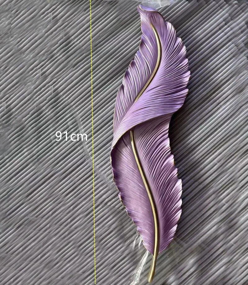 Led Feather Wall Lamp -  - #tag1#