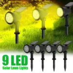 Led Lamp Solar Powered Garden Hanging tag1