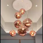 Led Lava Glass Pendant Lights tag1