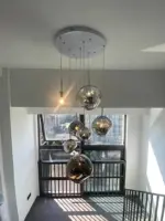 Led Lava Glass Pendant Lights tag1