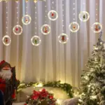 Led_Santa_Snowman_Curtain_Light_With_Rings_-_-4317408 Led Santa Snowman Curtain Light With Rings