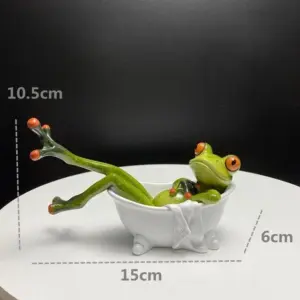 Leggy Frog Figurines