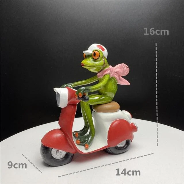 Leggy Frog Figurines - Homeko