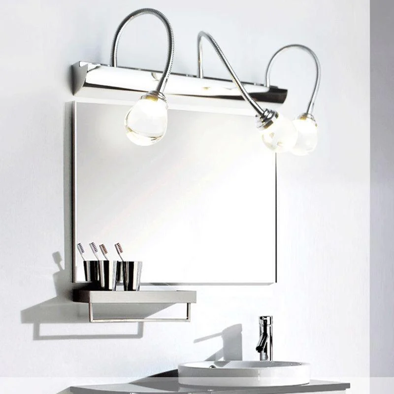 Leigh Modern LED Wall Lamp White Living/Bathroom Metal Acrylic 2/3-Lights -  - #tag1#