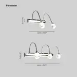 Leigh_Modern_LED_Wall_Lamp_White_Living-Bathroom_Metal_Acrylic_2-3-Lights_-_-_tag1_-4299411 Leigh Modern LED Wall Lamp White Living Bathroom Metal Acrylic 2 3 Lights tag1