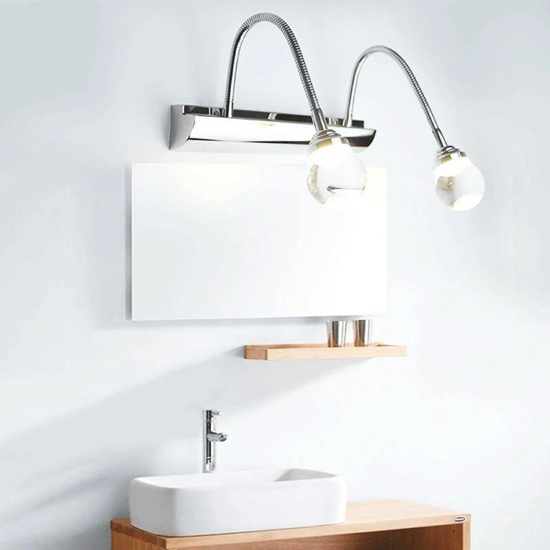 Leigh Modern LED Wall Lamp White Living/Bathroom Metal Acrylic 2/3-Lights -  - #tag1#