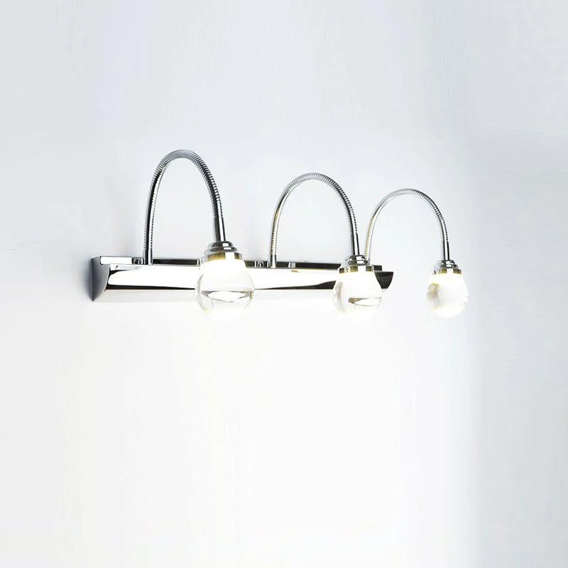 Leigh Modern LED Wall Lamp White Living/Bathroom Metal Acrylic 2/3-Lights -  - #tag1#
