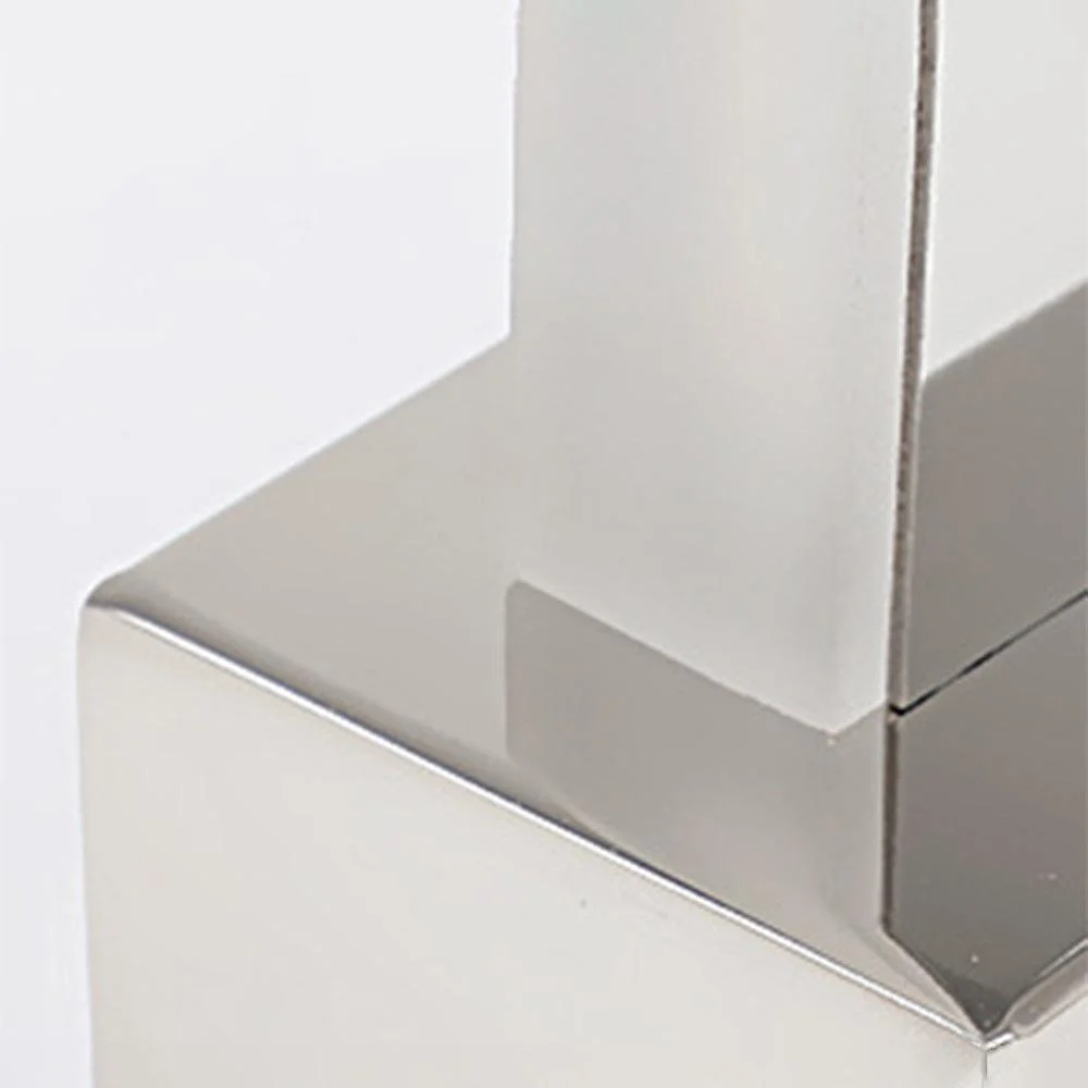 Leigh Rechteckige Mirror Front LED Wall Lamp - Bedroom Metal/Acrylic -  - #tag1#