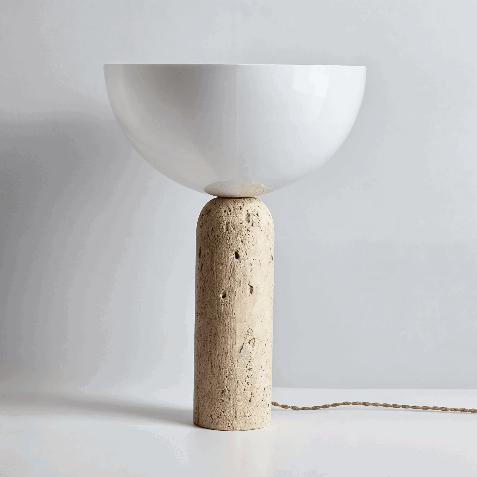 Lella Stone Lamp - Sleek Stone Table Lamp for Modern Interiors -  - #tag1#