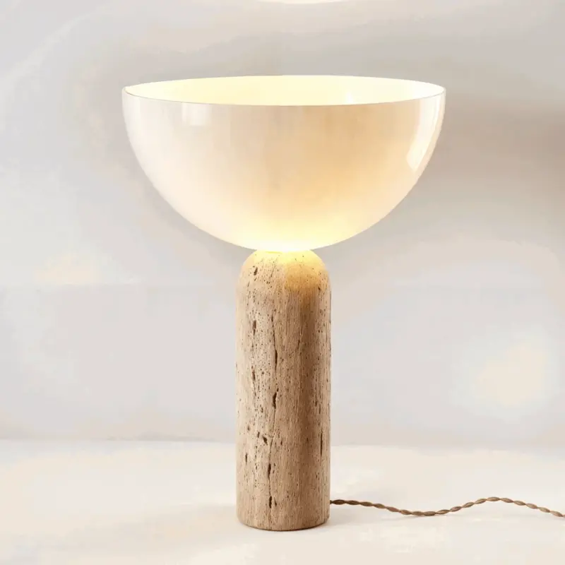 Lella Stone Lamp Sleek Stone Table Lamp for Modern Interiors tag1