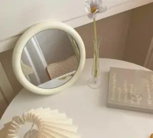 Lenny Retro Round Mirror