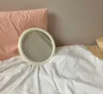 Lenny Retro Round Mirror