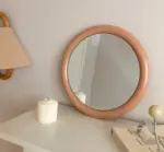 Lenny Retro Round Mirror