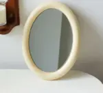 Lenny Retro Round Mirror