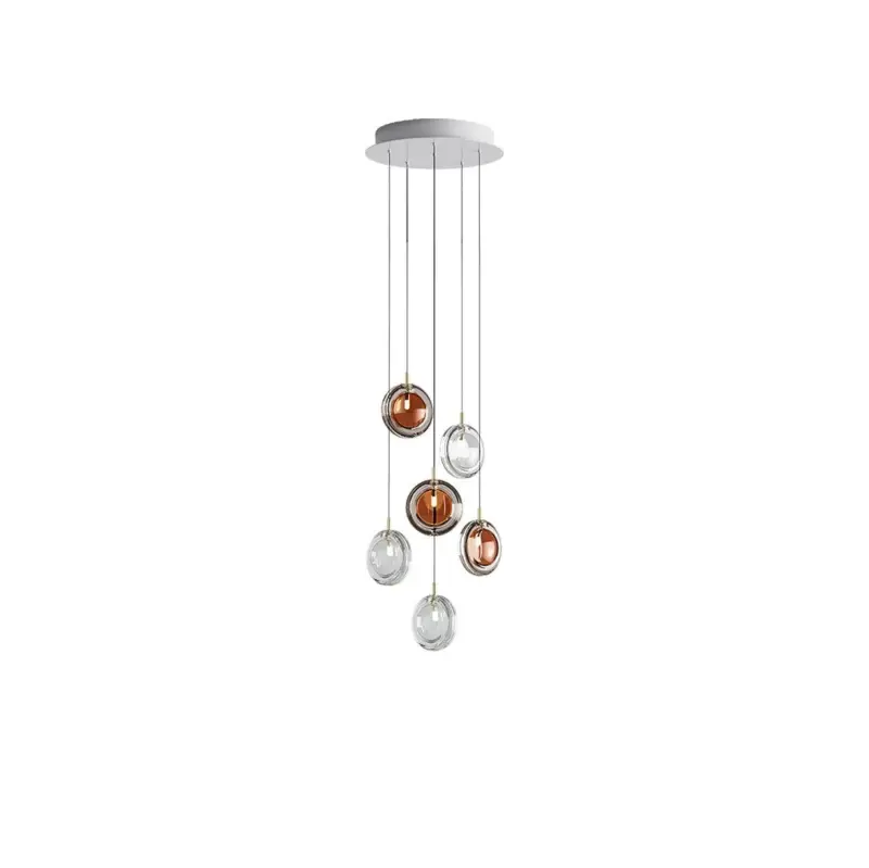 Lens Glass Pendant Lamp