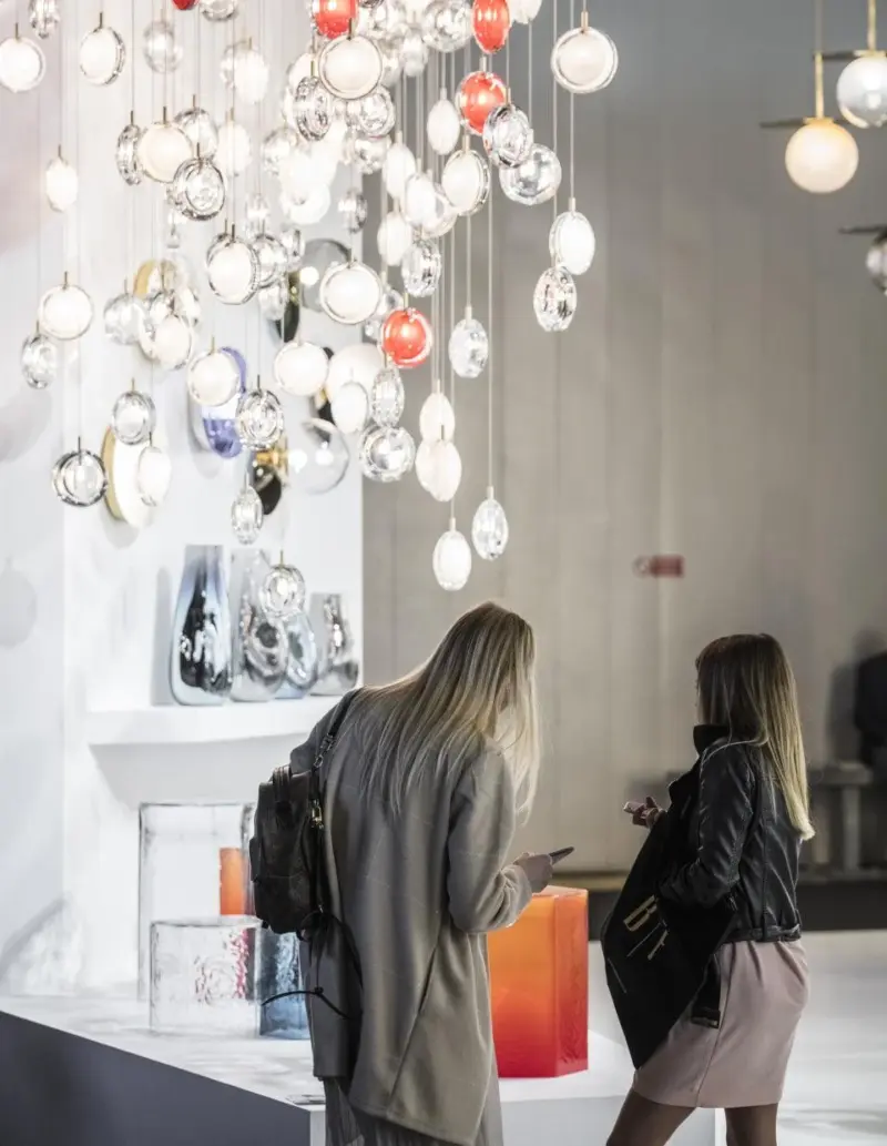 Lens Glass Pendant Lamp