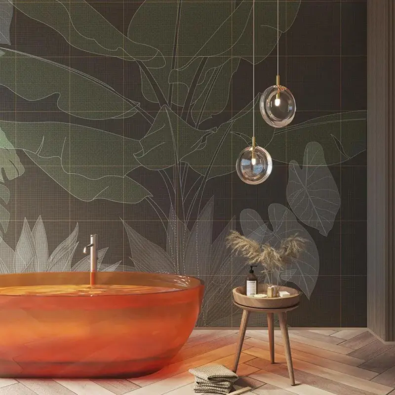 Lens Glass Pendant Lamp