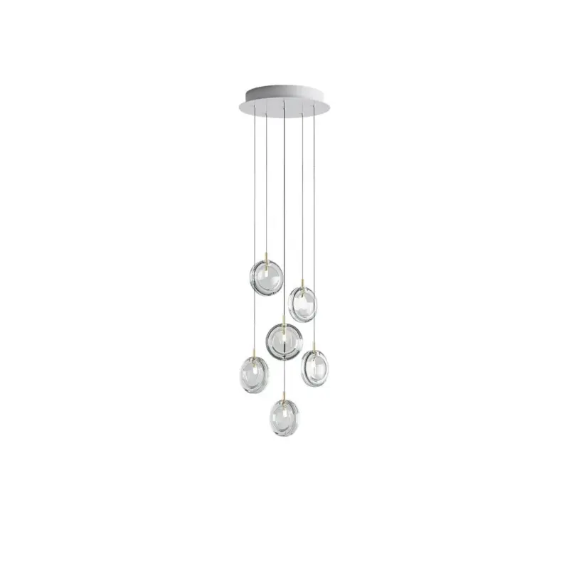 Lens Glass Pendant Lamp