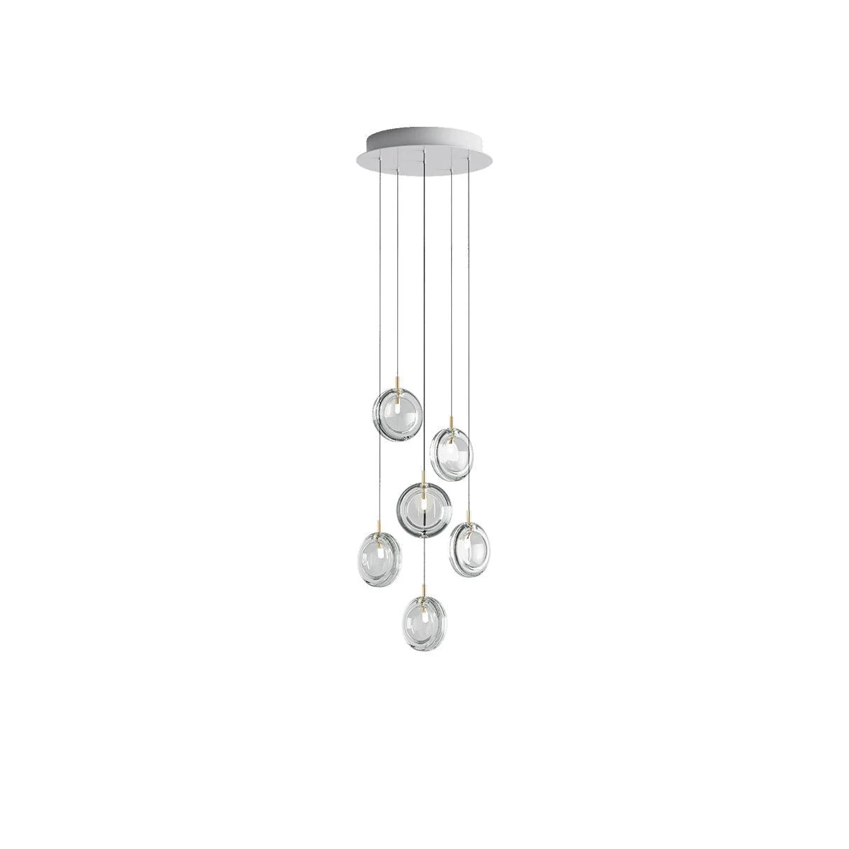 Lens Glass Pendant Lamp 37