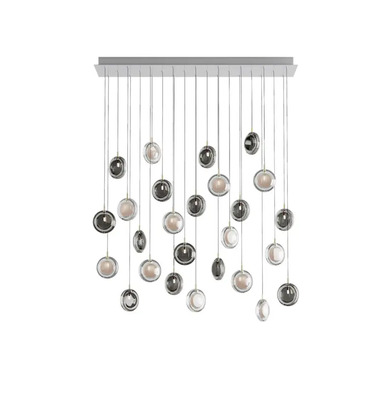 Lens Glass Pendant Lamp