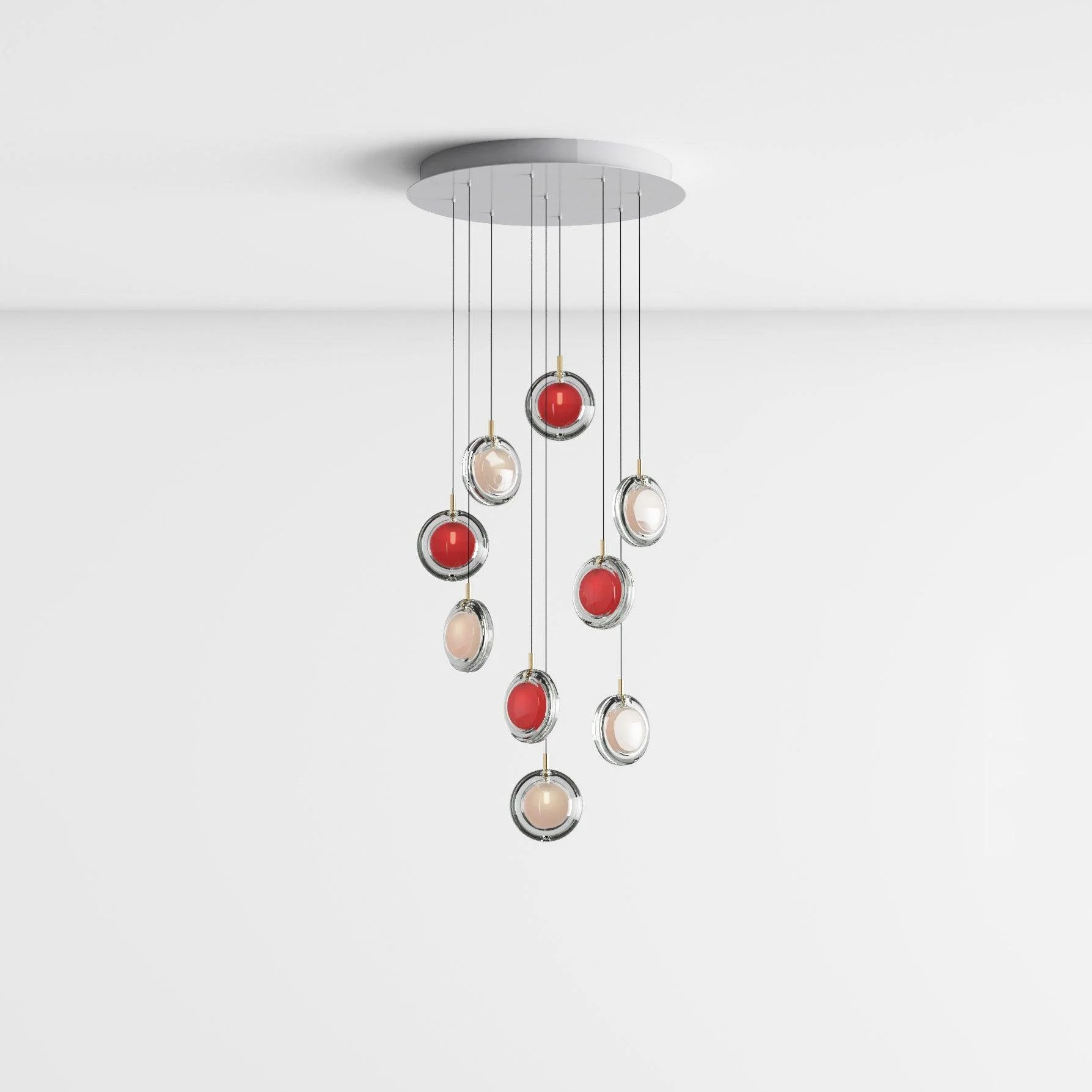 Lens Glass Pendant Lamp 41