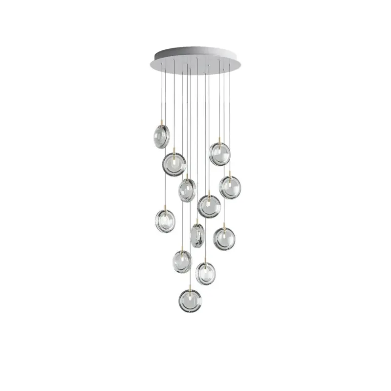 Lens Glass Pendant Lamp
