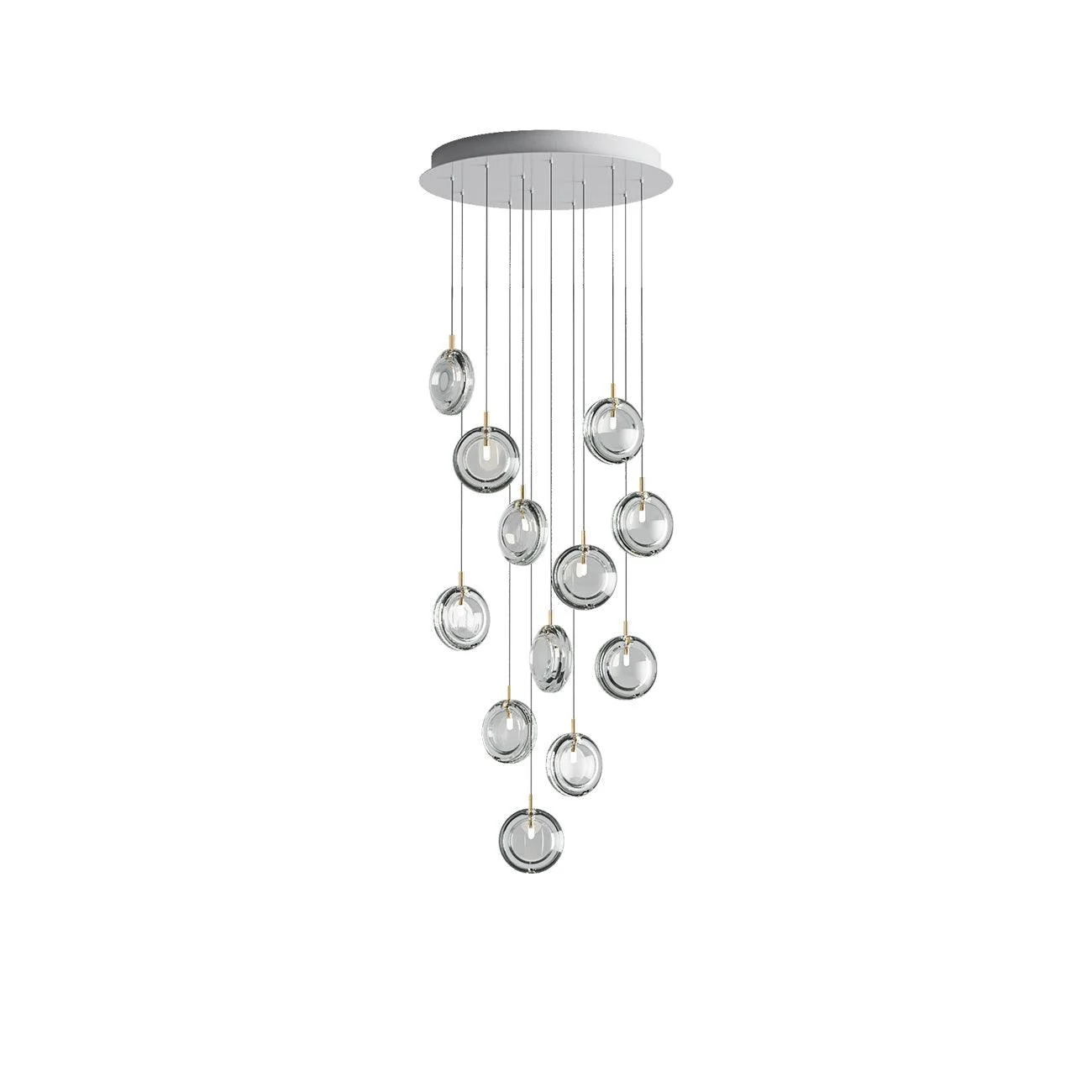 Lens Glass Pendant Lamp 42