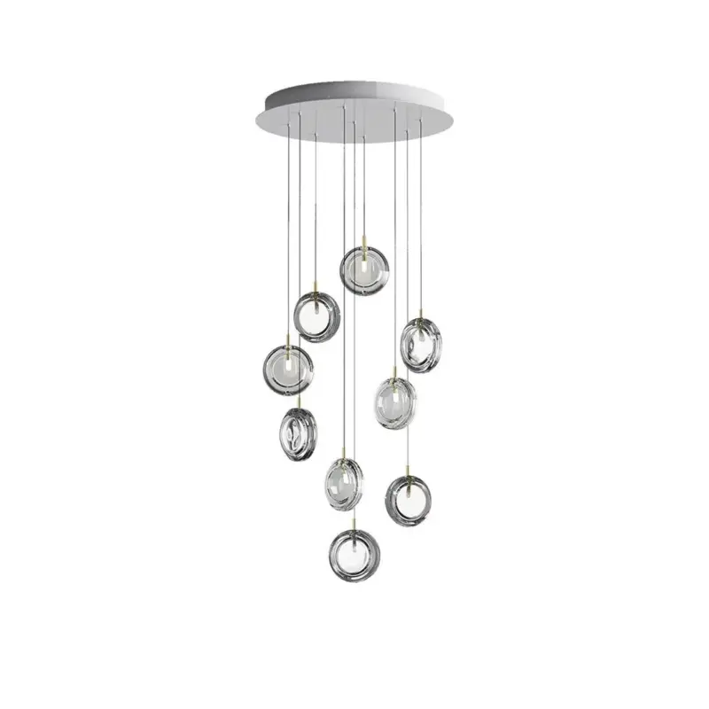 Lens Glass Pendant Lamp