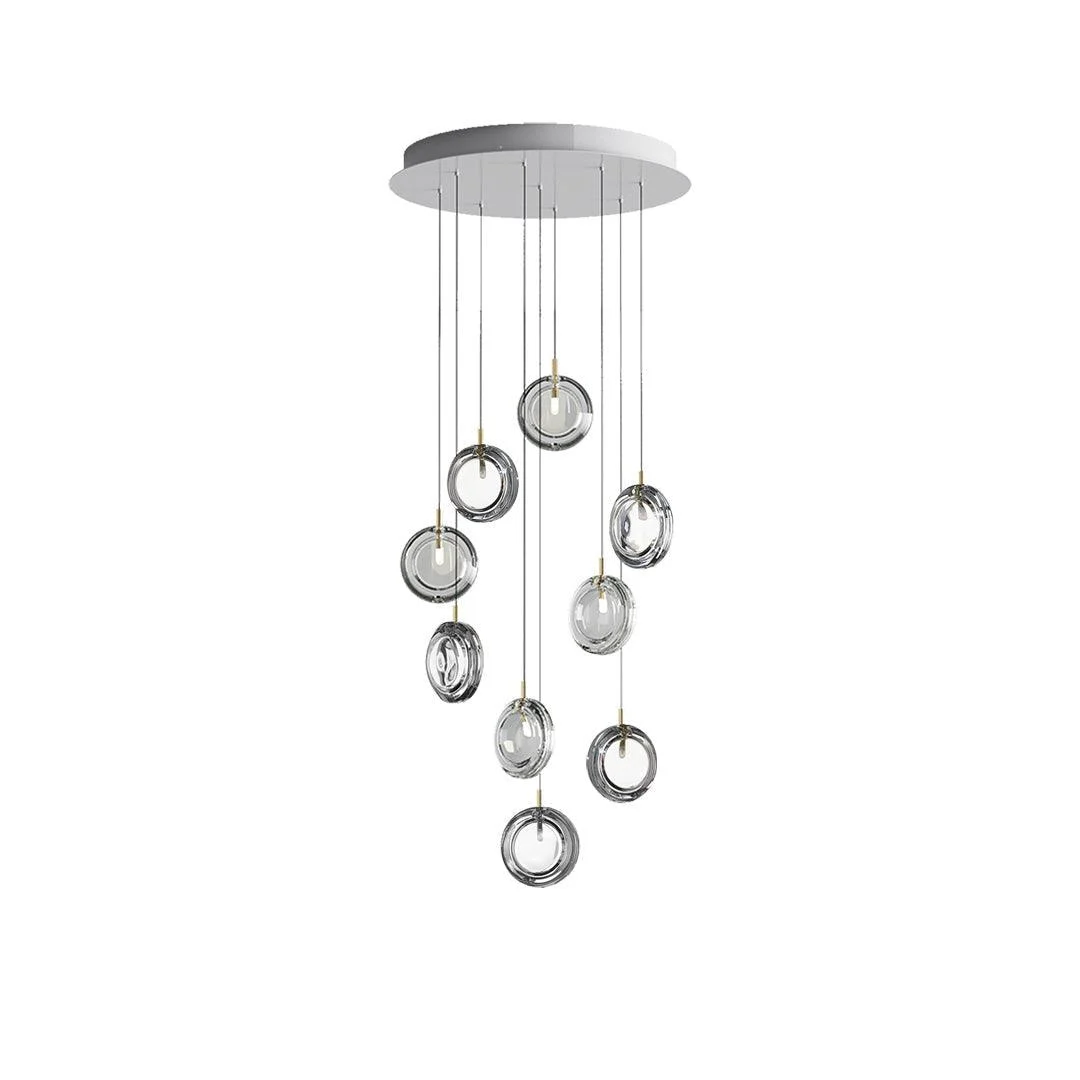 Lens Glass Pendant Lamp 48