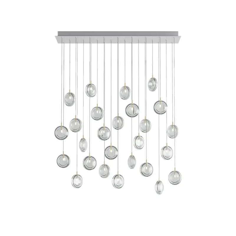 Lens Glass Pendant Lamp
