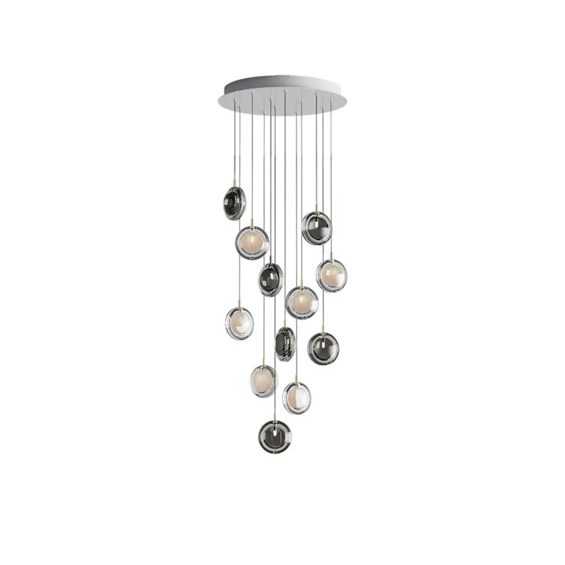 Lens Glass Pendant Lamp