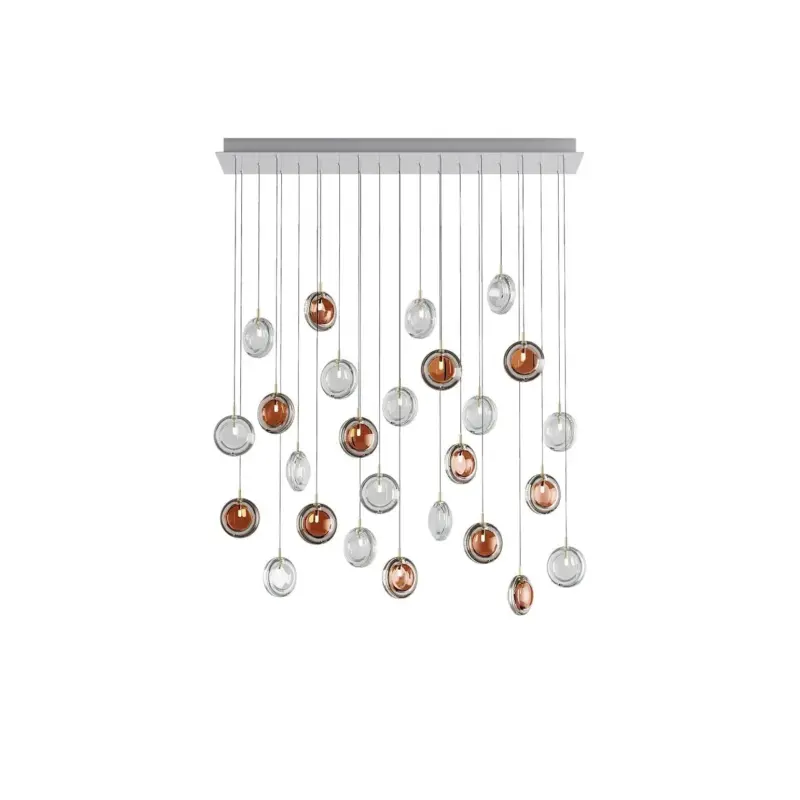 Lens Glass Pendant Lamp