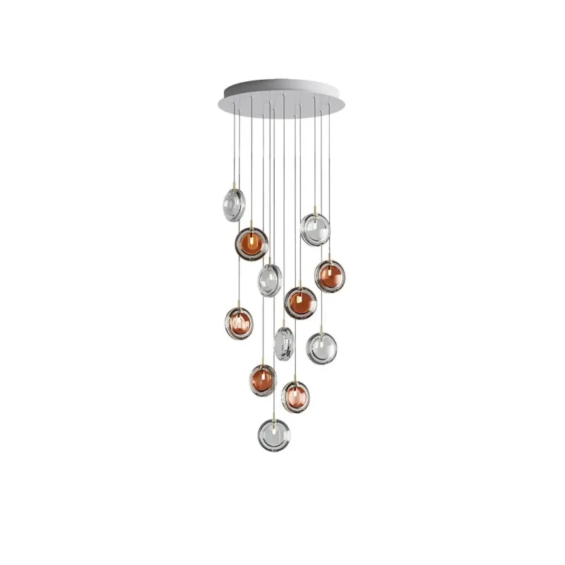 Lens Glass Pendant Lamp